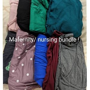 Maternity bundle box!! Nursing friendly tops! 🤰